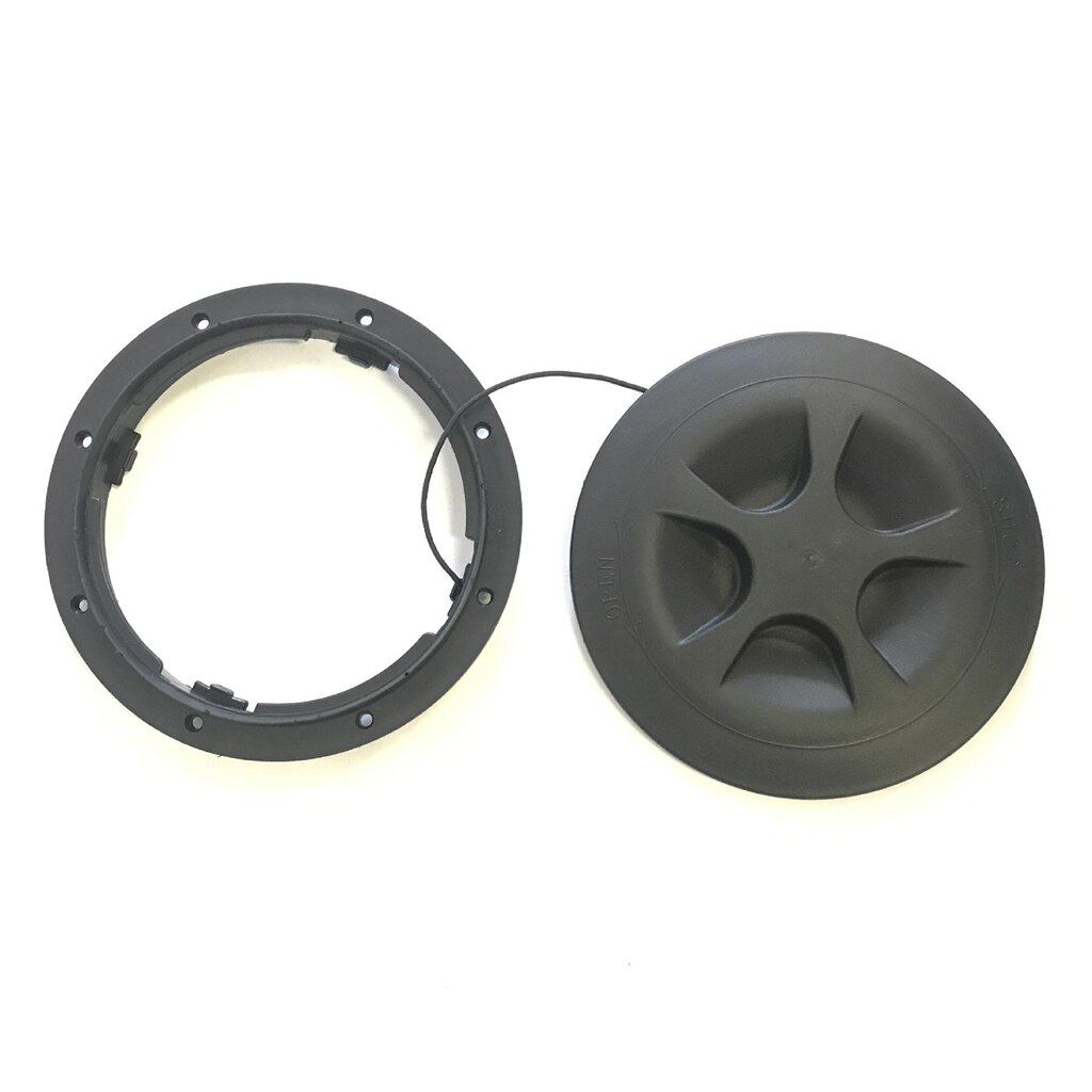 Cubierta de escotilla para Kayak, cubierta resistente y ligera de ABS, 6 pulgadas, para barco marino