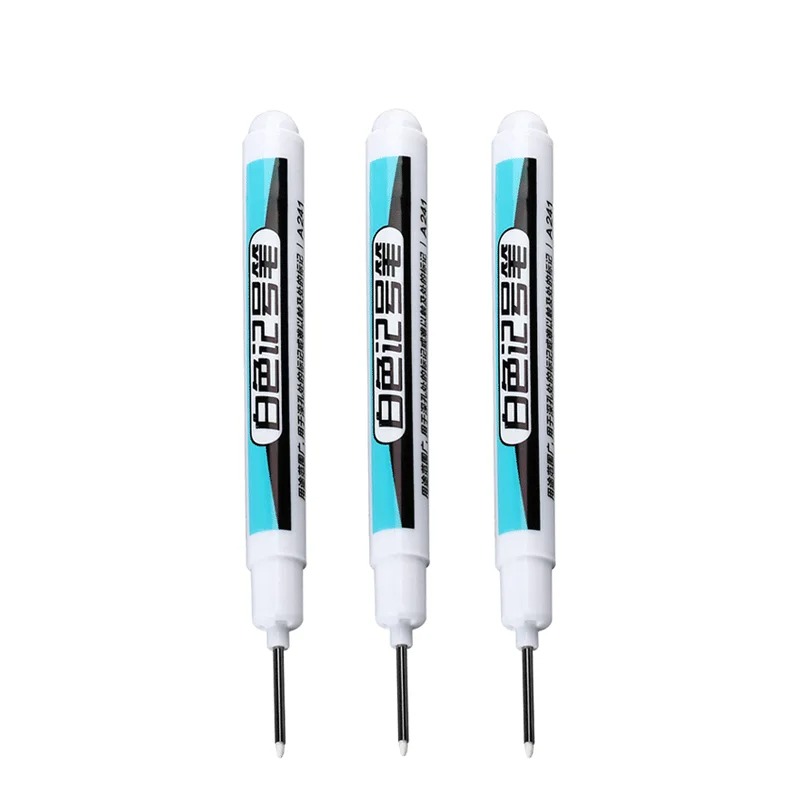 Marqueur de trou profond blanc, peinture en continu, ensemble de stylos pour bois, roche, plastique, cuir, verre, pierre, métal, toile, céramique, 0.7mm: Bourgogne