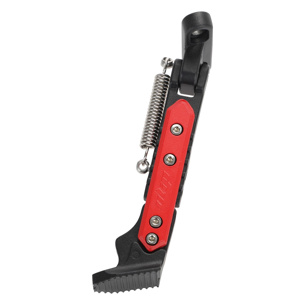 Ulip Elektrische Scooter Kickstand Uitschuifbare Voetsteun Scooter Side Parking Stand Voor M365/Pro/PRO2/Essentiële Lite/1S/Max G30: Black And Red