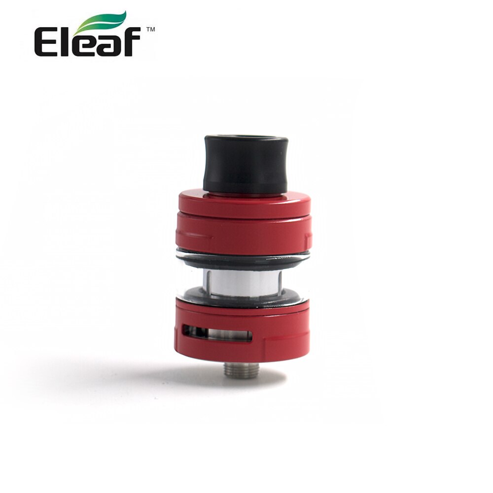 Clearance Original Eleaf Atomizer Ello S/ELLO Mini/Lyche Tank/Lemo 2 Atomizer DIY Cotton Vape Tank Electronic Cigarette: Red Ello s