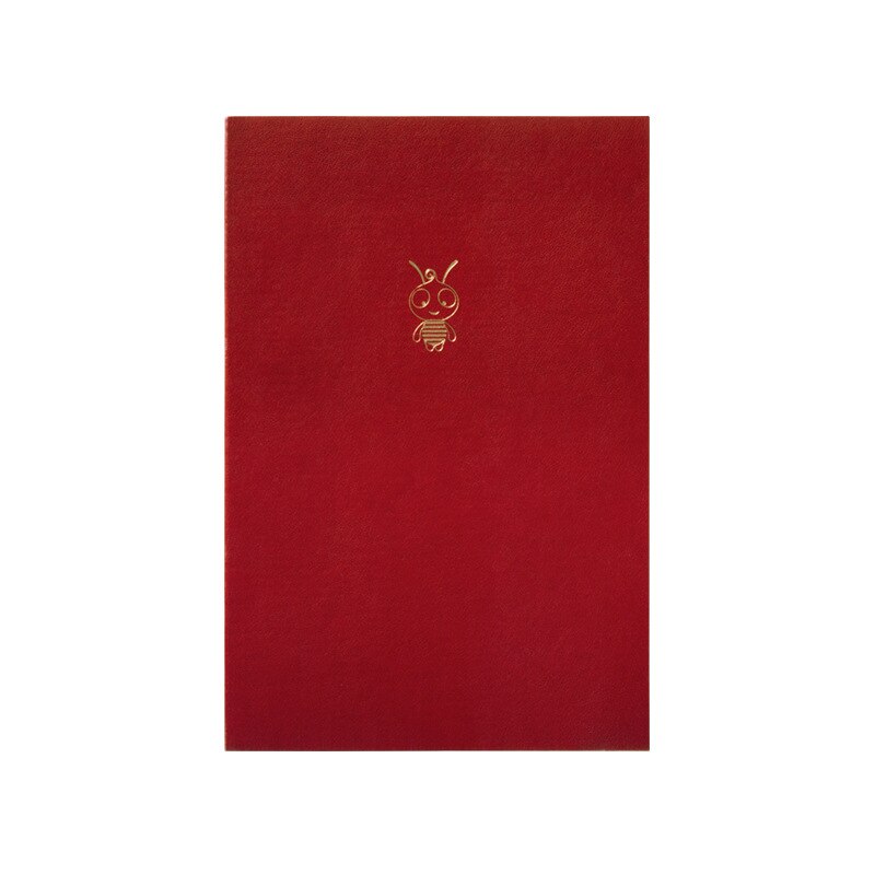 A4/A5/A6 Diary Notebook and Journal Cute Bee Agenda Planner Organizer Back to School Office Note Book Business Daily Handbook: A5 Red