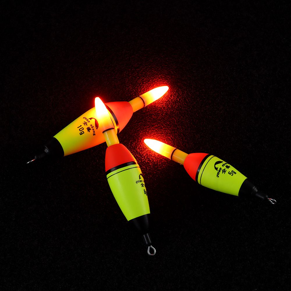 5g-100g Plastic Fishing Night Float Electronic Light Stick Eva Foam Ball Boia Bobber Buoyancy Fishing Accessories
