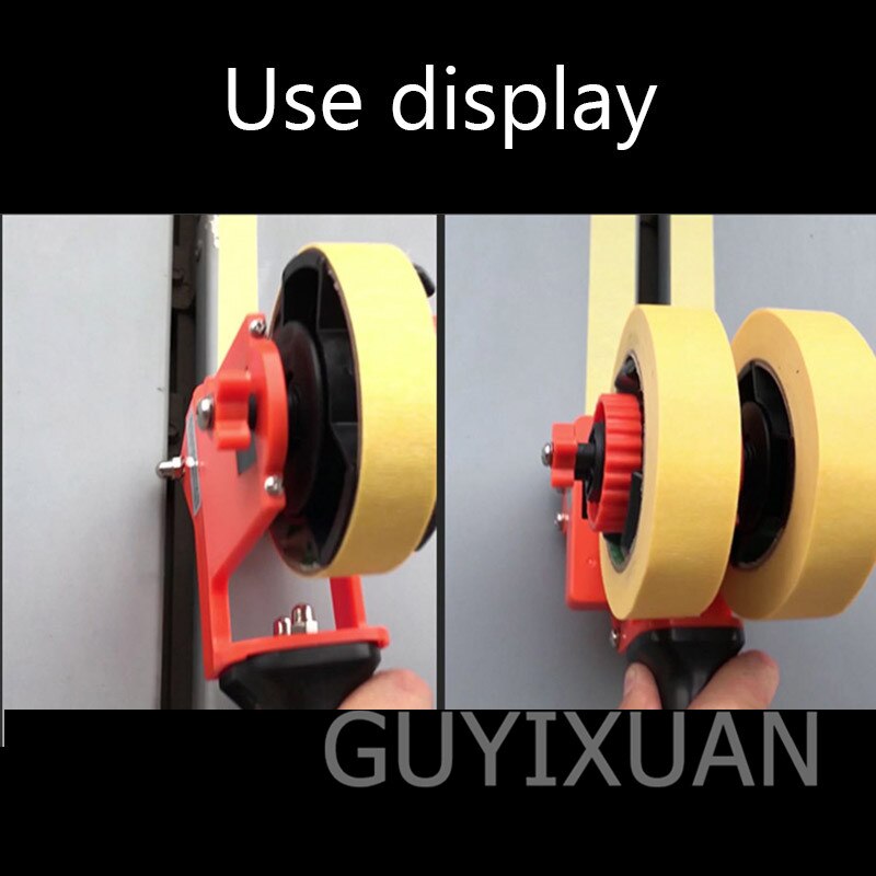 Double tape masking machine Single Left Single Right Masking Tape Adhesive Machine Decoration spray paint glue seam tools
