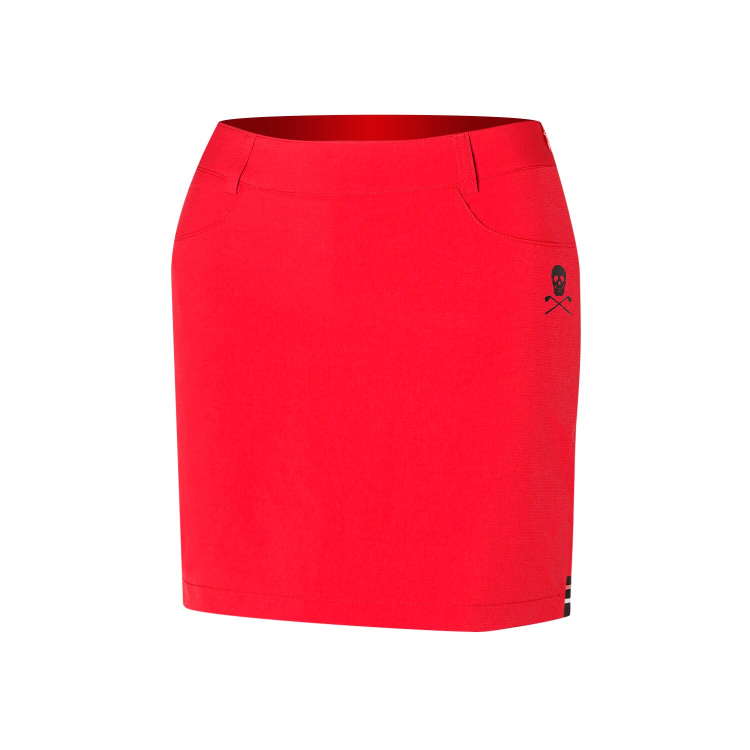 Vrouwen Golf Rok Zomer Sport Golf Korte Rok Voor Dames Tennis Casual Sport: Rood / Xl