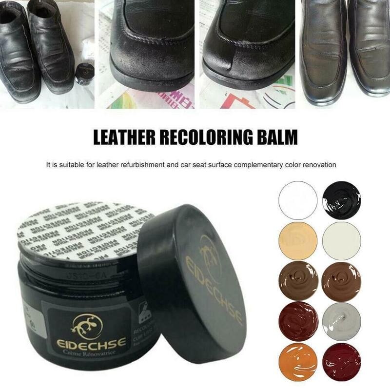 Leather Restoration Cream Vinyl Repair Kit Auto Car Seat Sofa Coats Holes Scratch Cracks Rips Liquid Leather Repair Restoration