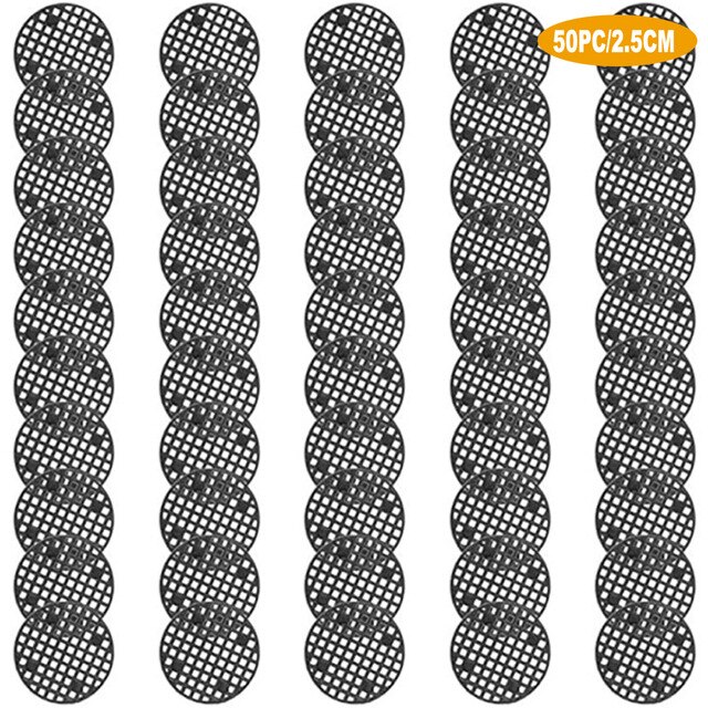 50 PCS Garden Flower Pot Drainage Screens Round Mesh Pads For Succulent Bonsai Avoiding Rotting Roots Soil Loss Pests Cocina: 2 5mm