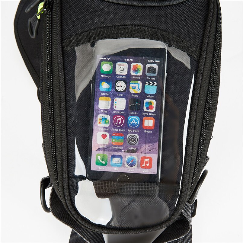 Rock Biker sac de Moto coffre de Moto | Sac de réservoir bagages magnétiques fixes, étui haut de randonnée avec housse de pluie