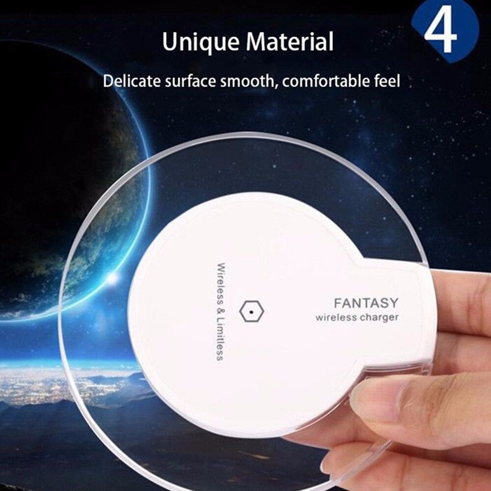 QI Wireless Charger For iPhone 11 12 XR Phone LED USB Smart Wireless Charger Fast Charging For Samsung Galaxy S9 Plus adapter