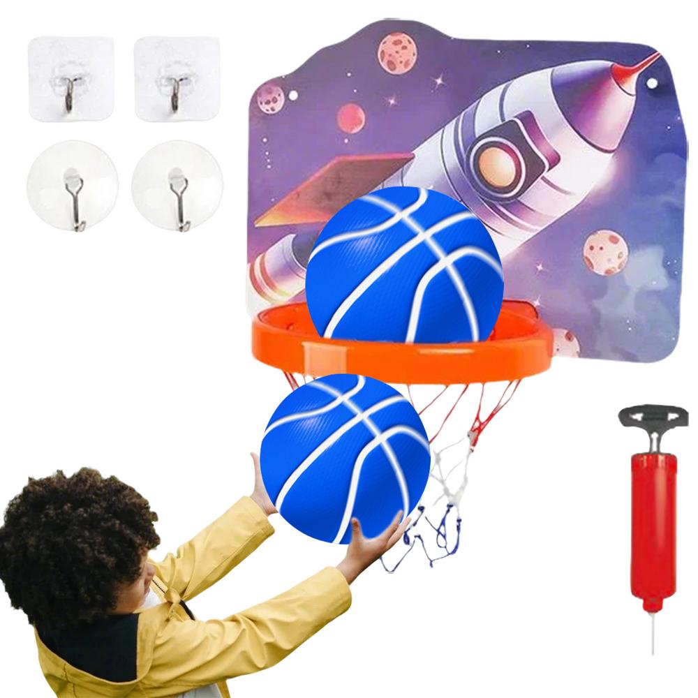 drinnen-Basketballkorb, kleiner Korb, faltbar, leuchtend Ich bin Inneren, Basketballkorb über der Tür, Basketballkorb, Schlafzimmerkorb, verstellbar: verrotten