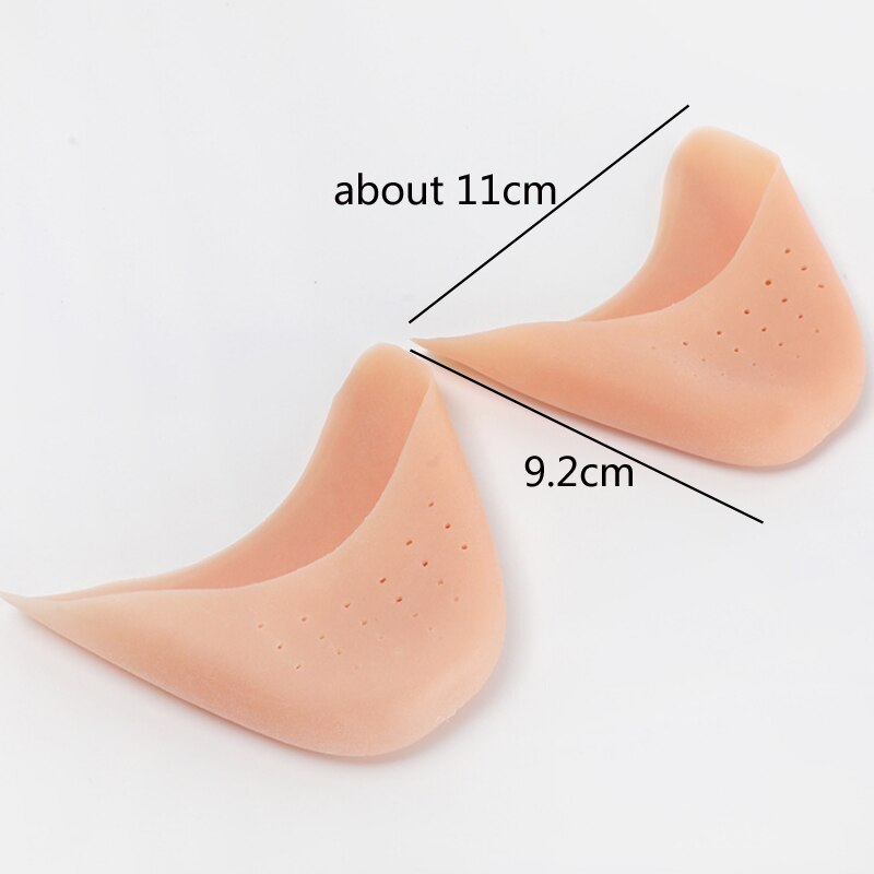 2 uds. Protector de Gel para dedos de los pies suave Ballet zapatos de baile Pointe almohadillas cuidado de los pies para mayor comodidad