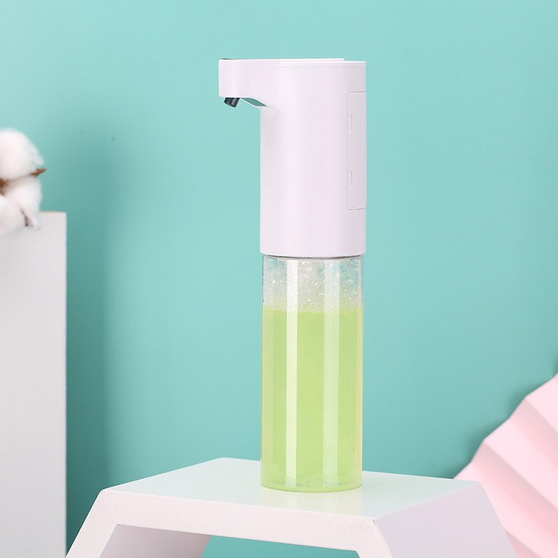 Automatisk induktion smart skum sæbedispenser kontaktfri badeværelse shampoo dispenser hjemmekøkken håndsprit flaske pumpe