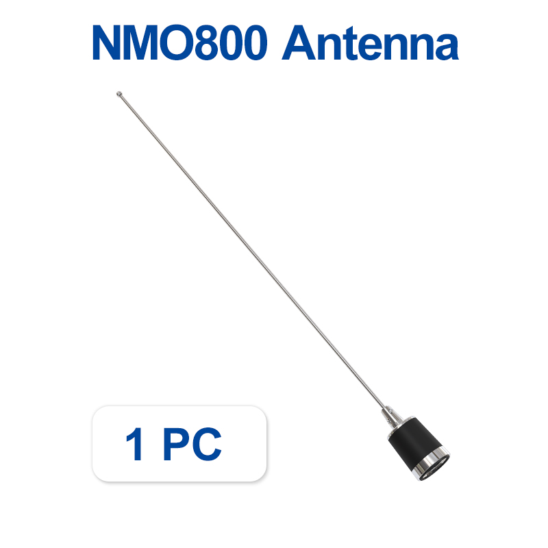 Mobile Radio Antenna NMO800 Dual-Band NMO Connector for TYT TH-9800 Baojie D300 Car radios 20.1inch High Gain Long Range Antenna: RED