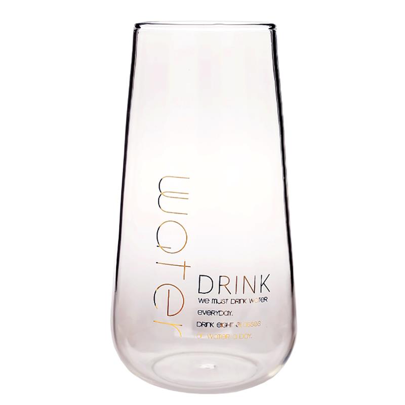 Vaso Highball transparente de vidrio resistente al calor, vaso para beber, vaso para jugo, vaso para leche, utensilios para beber, 1 ud.: 3