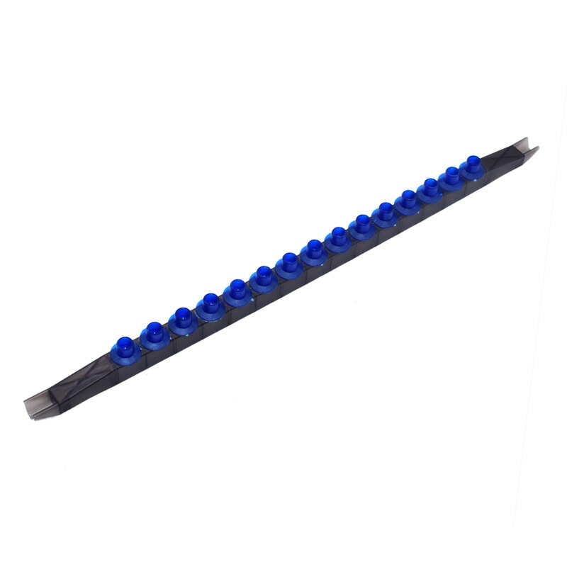 7PCS 15-Hole Cell Bar Frames with 100pcs Cell Cups Beekeeping Queen Rearing Base Mount Cell Cups with bee Frame JZ-BZ Cell bar: Blue