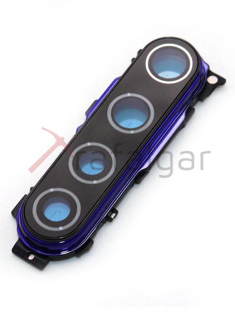 Voor xiaomi redmi note 8 pro cameralens + achtercamera ondersteuningsframe voor redmi note 8 camera glazen lens + achtercamera frame vervangen