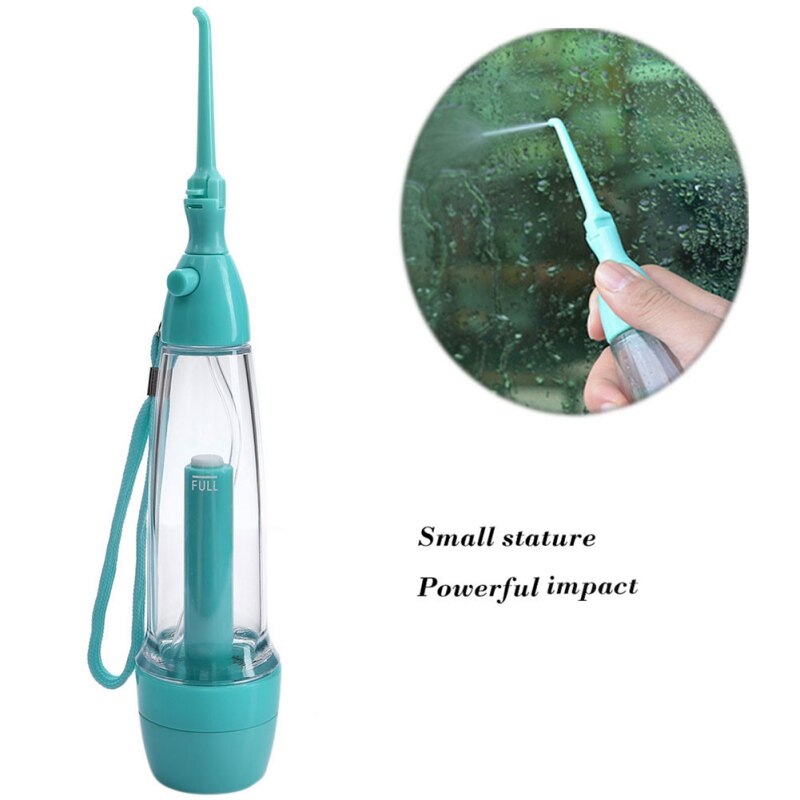 Dental Flusher Household Manual Air Pressure Dental Scrubber Portable Water Floss Household Products