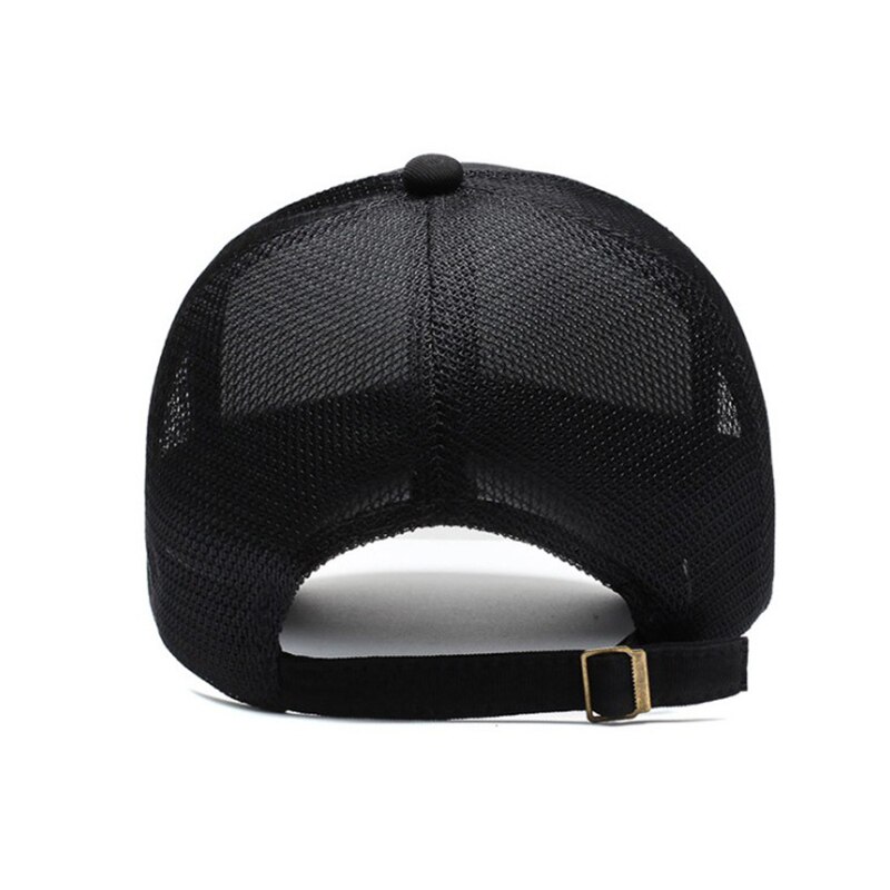 Goedkope zomerse mesh hoeden, baseballpet voor heren, ademende dunne pet voor buiten, zonnehoed met klep voor dames, effen petten