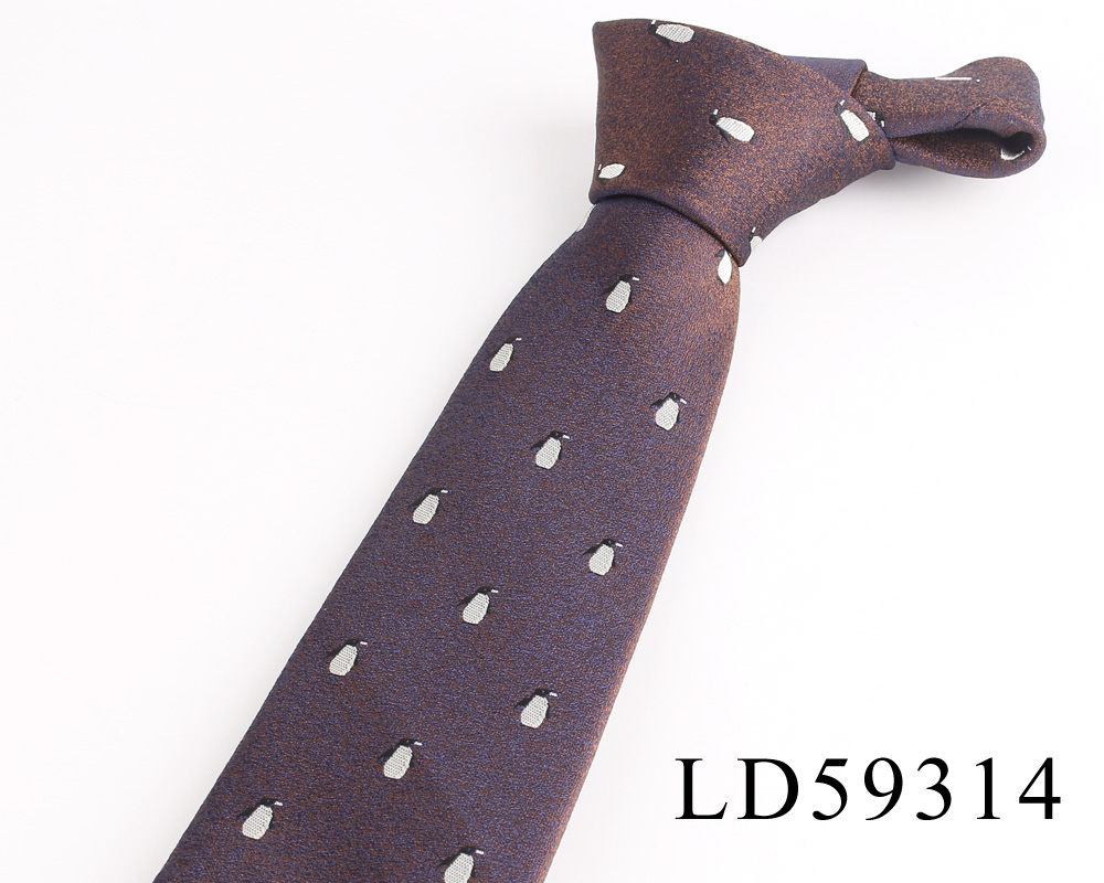 Bloemenstropdassen Voor Mannen Vrouwen Gestreepte Stropdas Voor Bruidegom Past Klassieke Stropdas Voor Bruiloft Heren Stropdas Voor Gravatas: Bruin