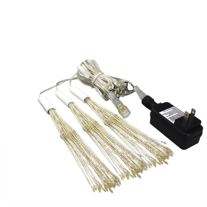 5/10pcs Hanging Sphere Lights LED Starburst Light EU US Plug Waterproof Fairy Lights Copper Wire Lights Christmas Decoration