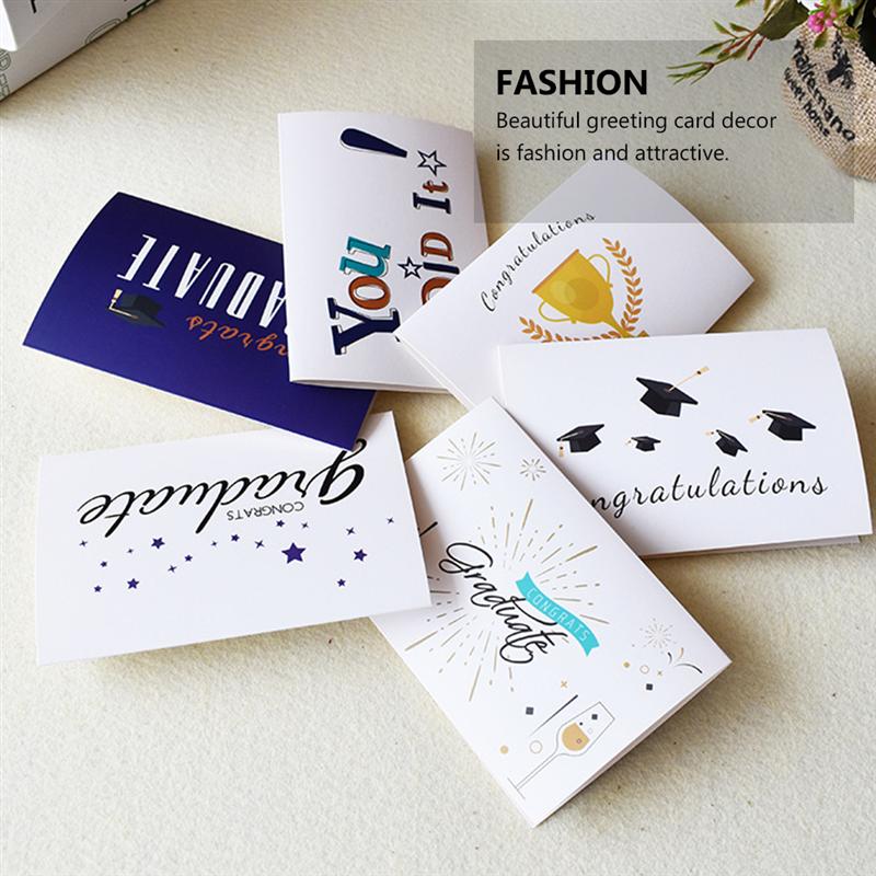 24Pcs Congratulation Graduation Blessing Card Card Greeting Cards