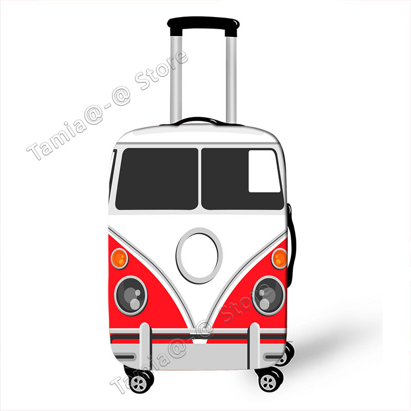 Capa protetora para mala de viagem de carro, acessórios de viagem, capa elástica contra poeira para bagagem, aplicável a mala de 18 ''-32''