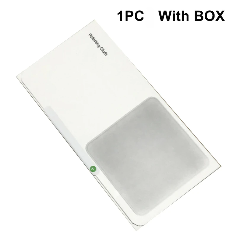 2 st. polerdukar för apple iphone nanotexturerad skärmrengöringsduk för ipad macbook apple watch linsdisplay avtorkning: Röd