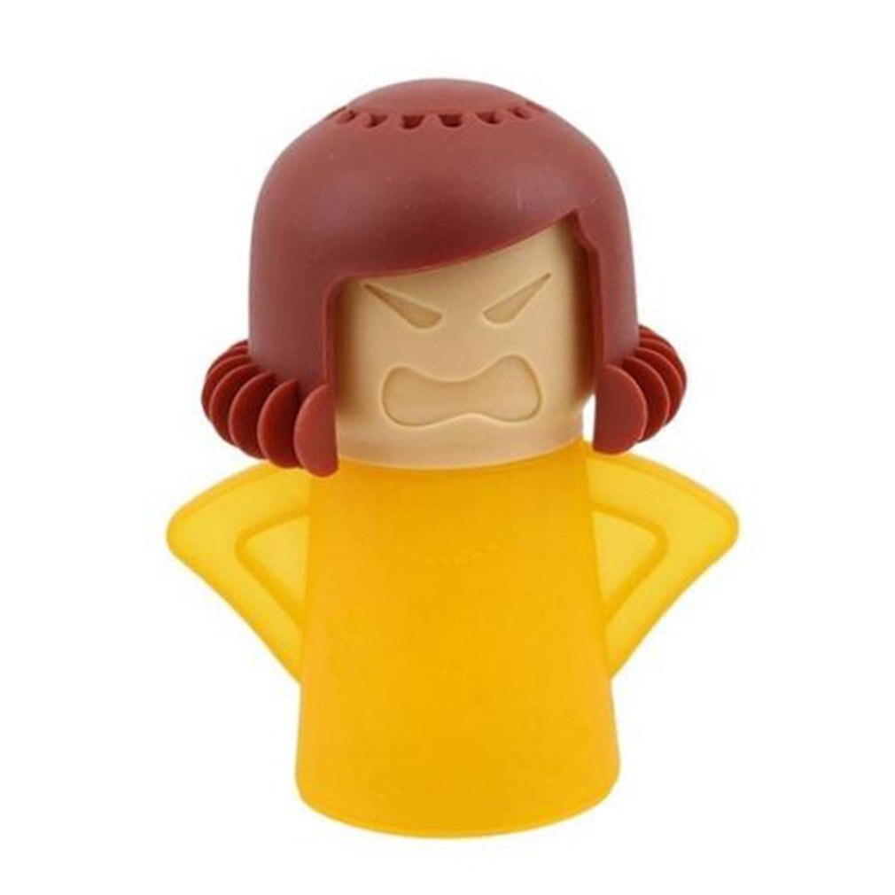 Metro Angry Mama Microwave Cleaner Steam Cleaners Kitchen Cleaning: Yellow