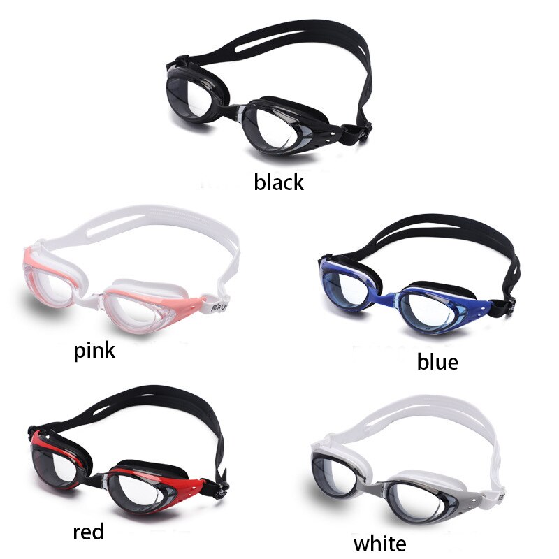Gafas de natación profesionales para hombres y mujeres, lentes de silicona antivaho, para nadar y bucear, grandes