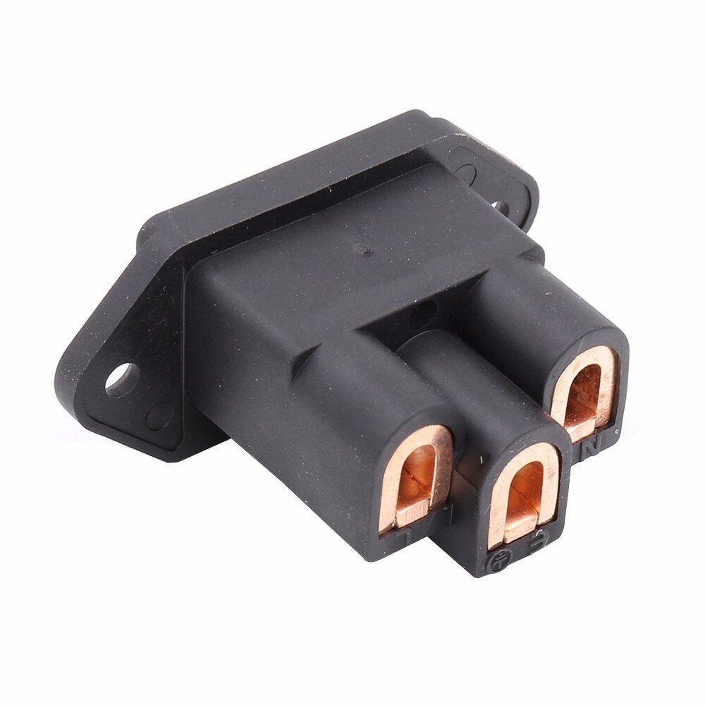 Viborg VI06BG Pure Copper Gold plated Power Socket Pure Red Copper Audio Grade IEC Inlet Socket 1 order