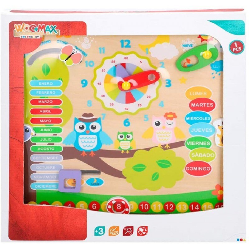 Houten Educatief Spel Uilen