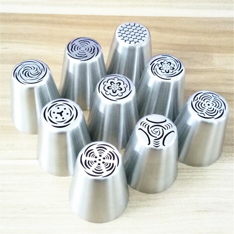 24 Stks/set Russische Nozzles Cake Bruiloft Icing Piping Nozzles Pastry Decorating Tips Icing Piping