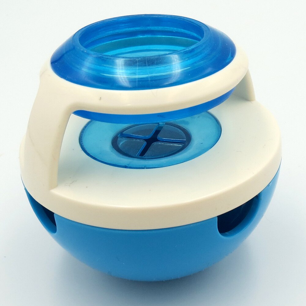 Fun Interactive Treat-dispensing Nontoxic Bite-resistant for Dogs and Cats (Blue)