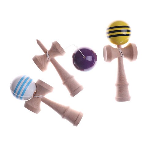 Wooden Kendama Coordinate Ball Kendama Japanese Traditional Juggling Kids Wood Game Balls Bilboquet Wooden Outdoor Sports Toys