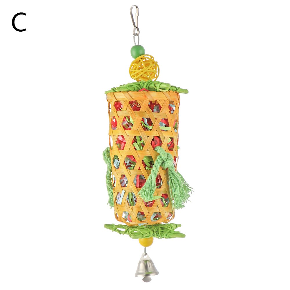 Photo inspiration: Gallery Detail: Pet Bird Chewing Toys Non Toxic Parrot Cage Foragi