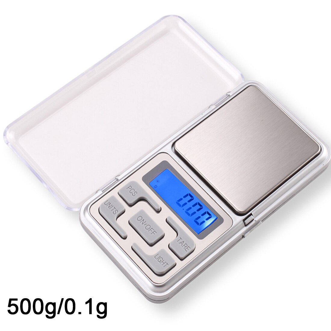 Digital Scale Pocket Case Postal 200/500g 0.01g/0.1g Portable Mini Electronic Libra Lab Scales Weight Balance Kitchen Jewelry: N1139 500g 0.1g