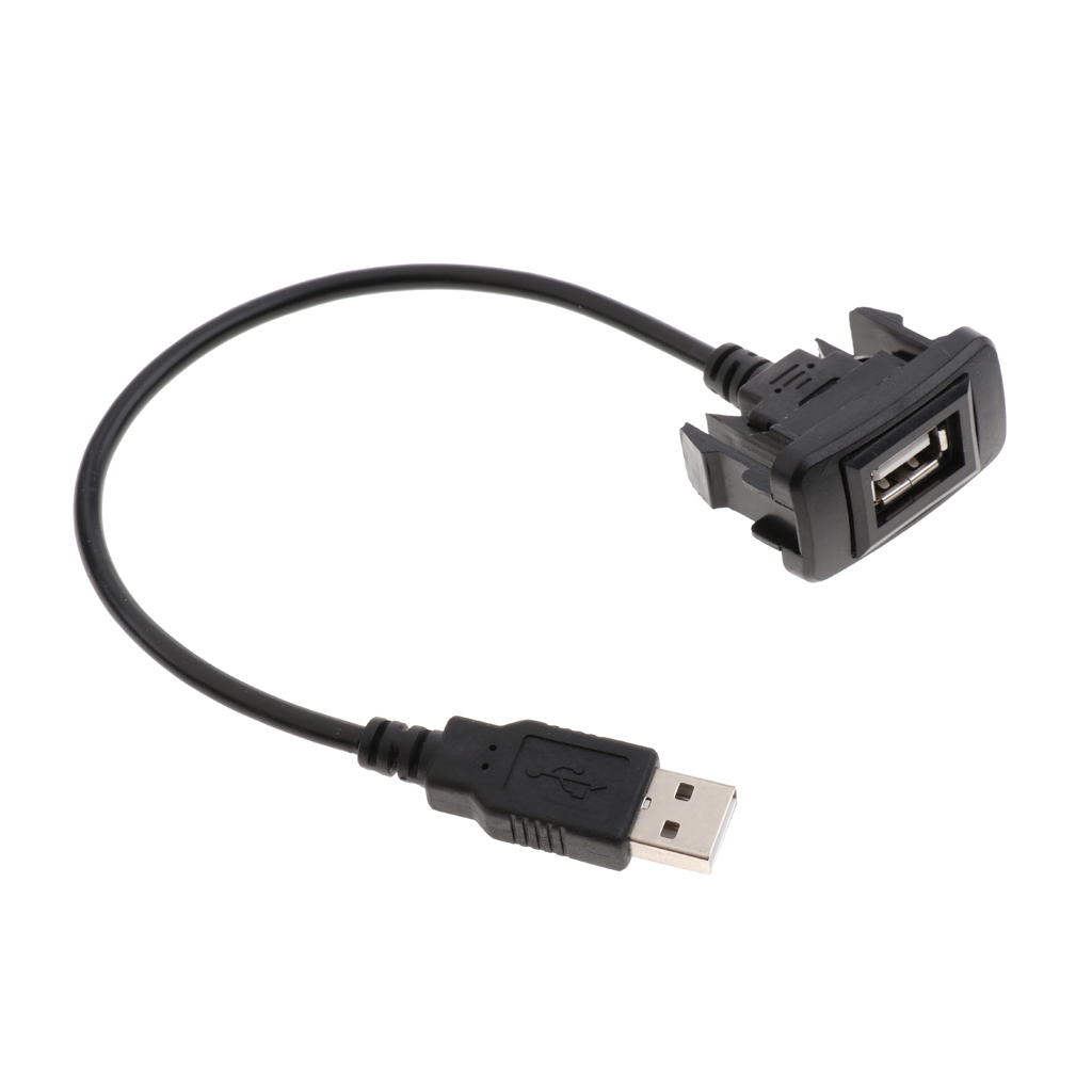 Enkel installasjon usb portkabeluttak aux port instrumentpanel installasjon for toyota hilux vigo fortuner 2004