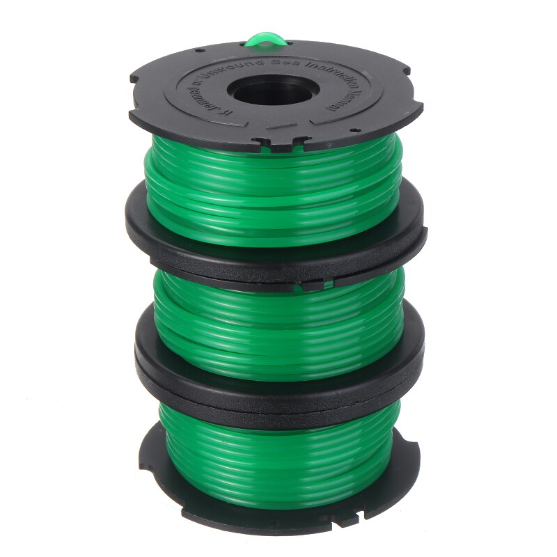 3Pcs Nylon Strimmer Lijn Gras Bosmaaier Cord Trimmer Vervanging Spoel Lijn
