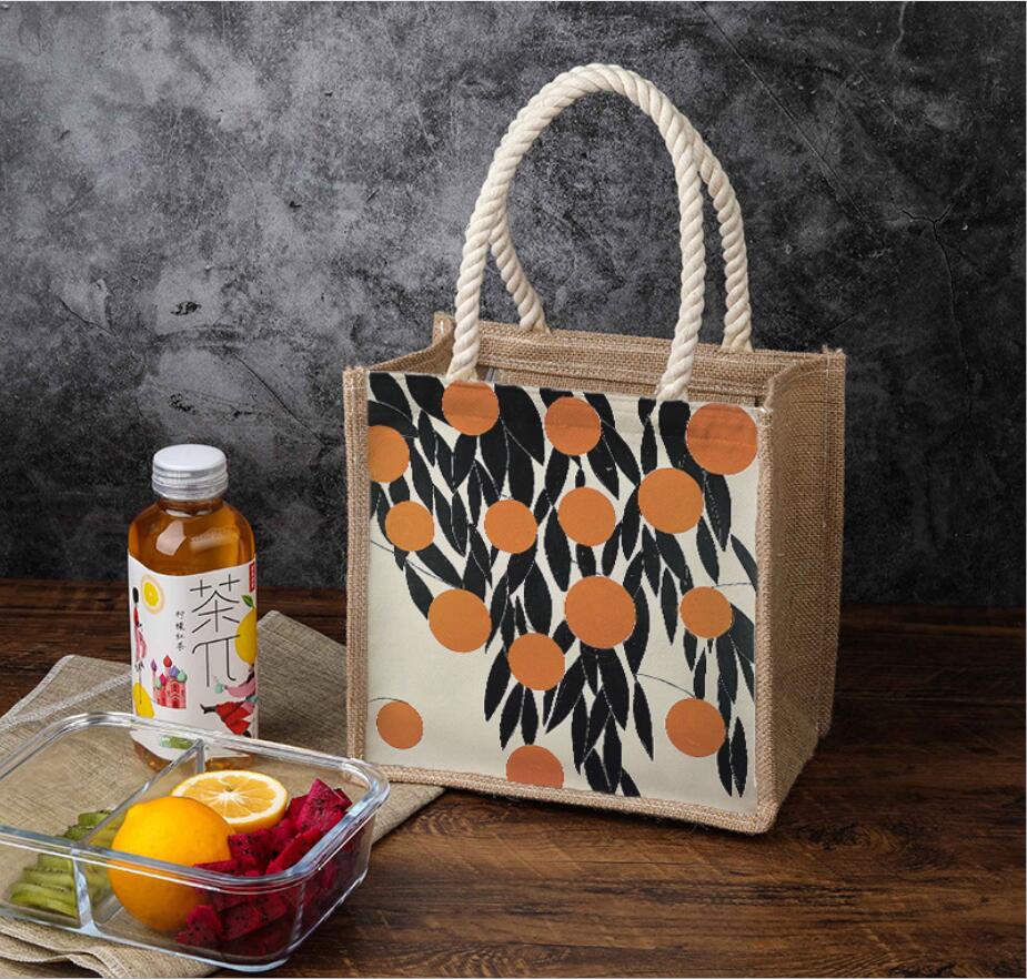 Fruits Portable Insulated Lunch Bag For Women Cooler Bag Kids lunch Box Thermal Case Pouch Lunch Container School Food Box: NO 5