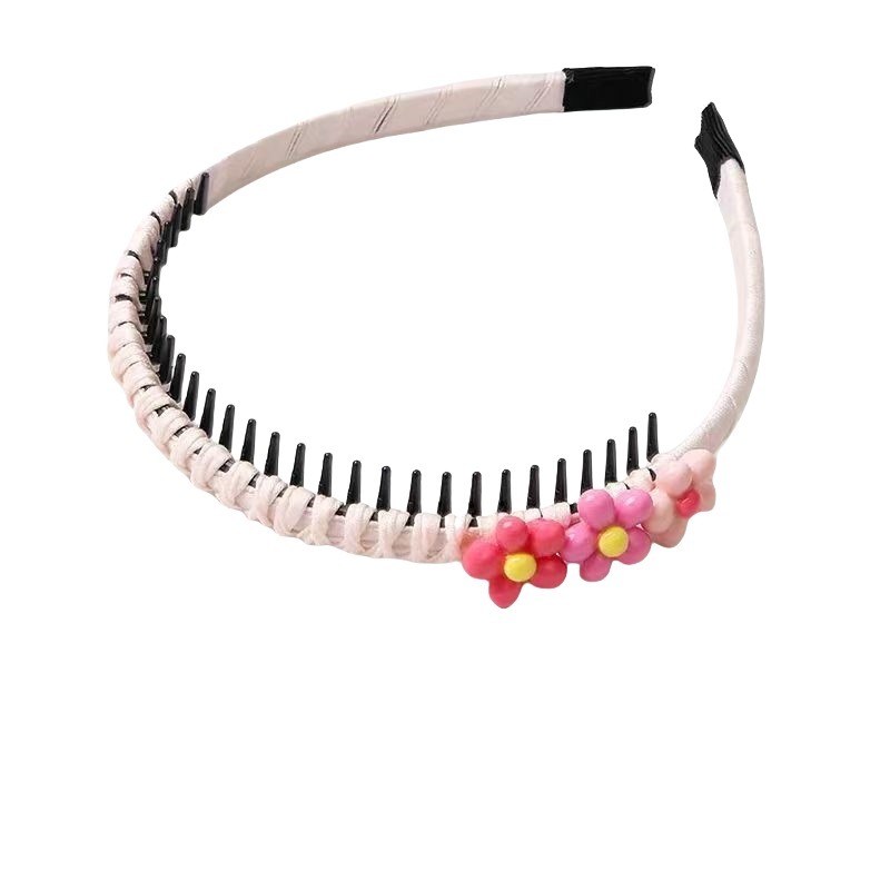 Diadema para niña, bonito corazón dulce, estrellas, colores, diadema de flores, aro para el pelo, para niños, accesorios para el cabello FDr11: Gris