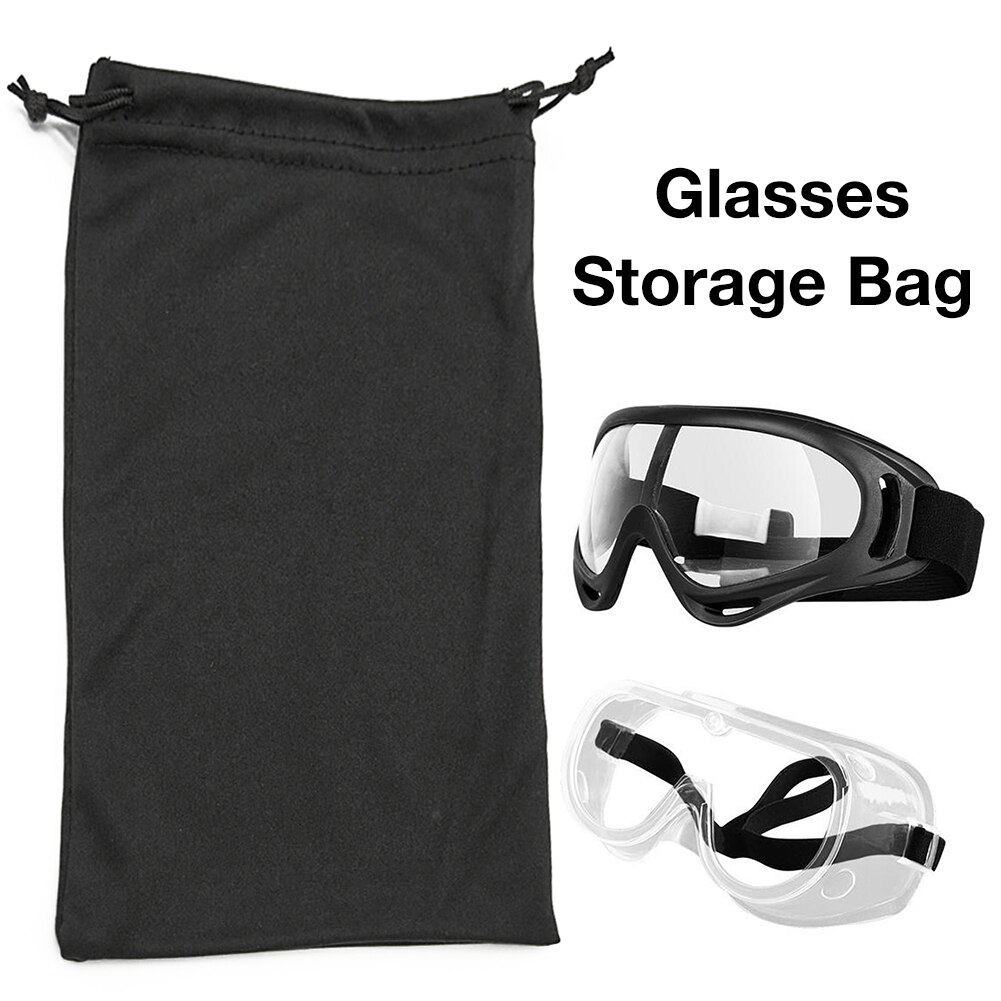 Brillen opbergtas voor skibrillen skibrillen zonnebril microvezel duurzame etui container organizer tassen