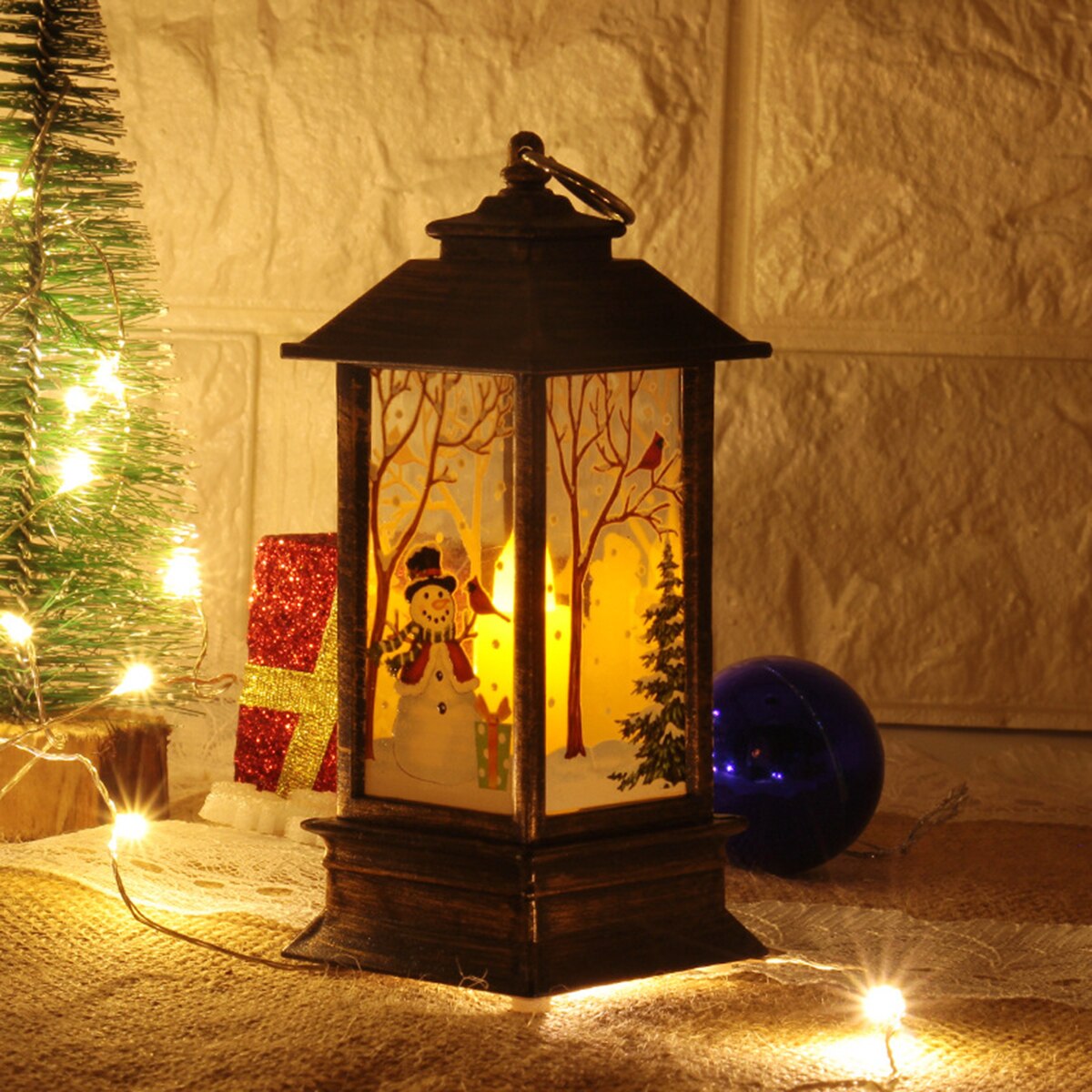 Seizoensgebonden Kerst Led Lantaarn Kerst Levert Xmas Decor Light Torch