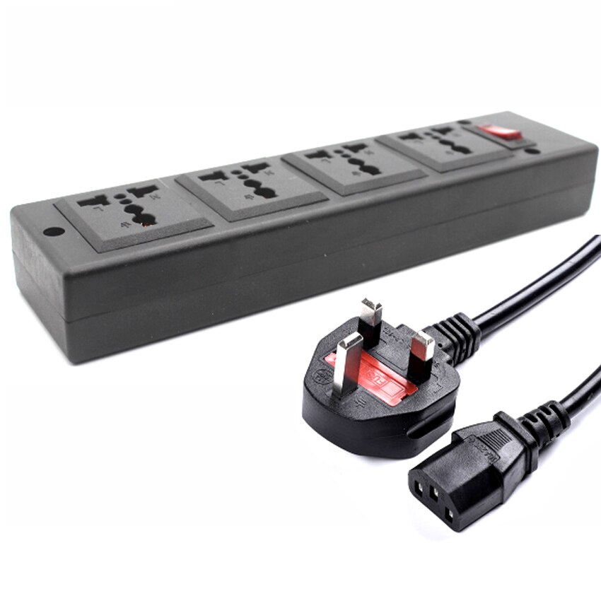 Britain Multifunction 250v 13a 1.8m 4 jack Univers... – Grandado