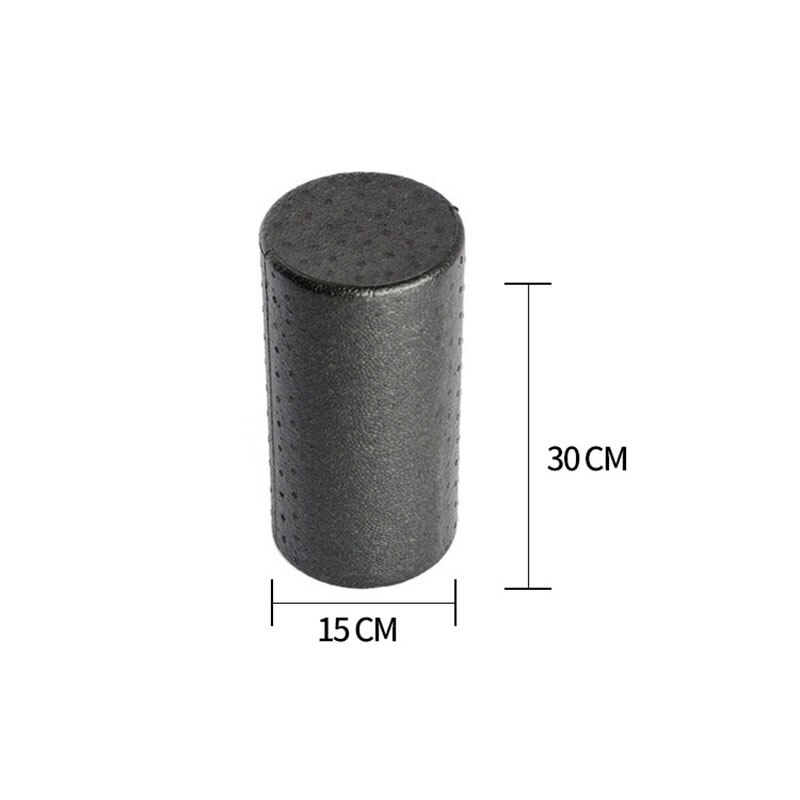 Epp pilates yoga block roller yoga skum eva fitness triggerpoeng skumrulle kroppsmassasjeøvelser gym trening svart