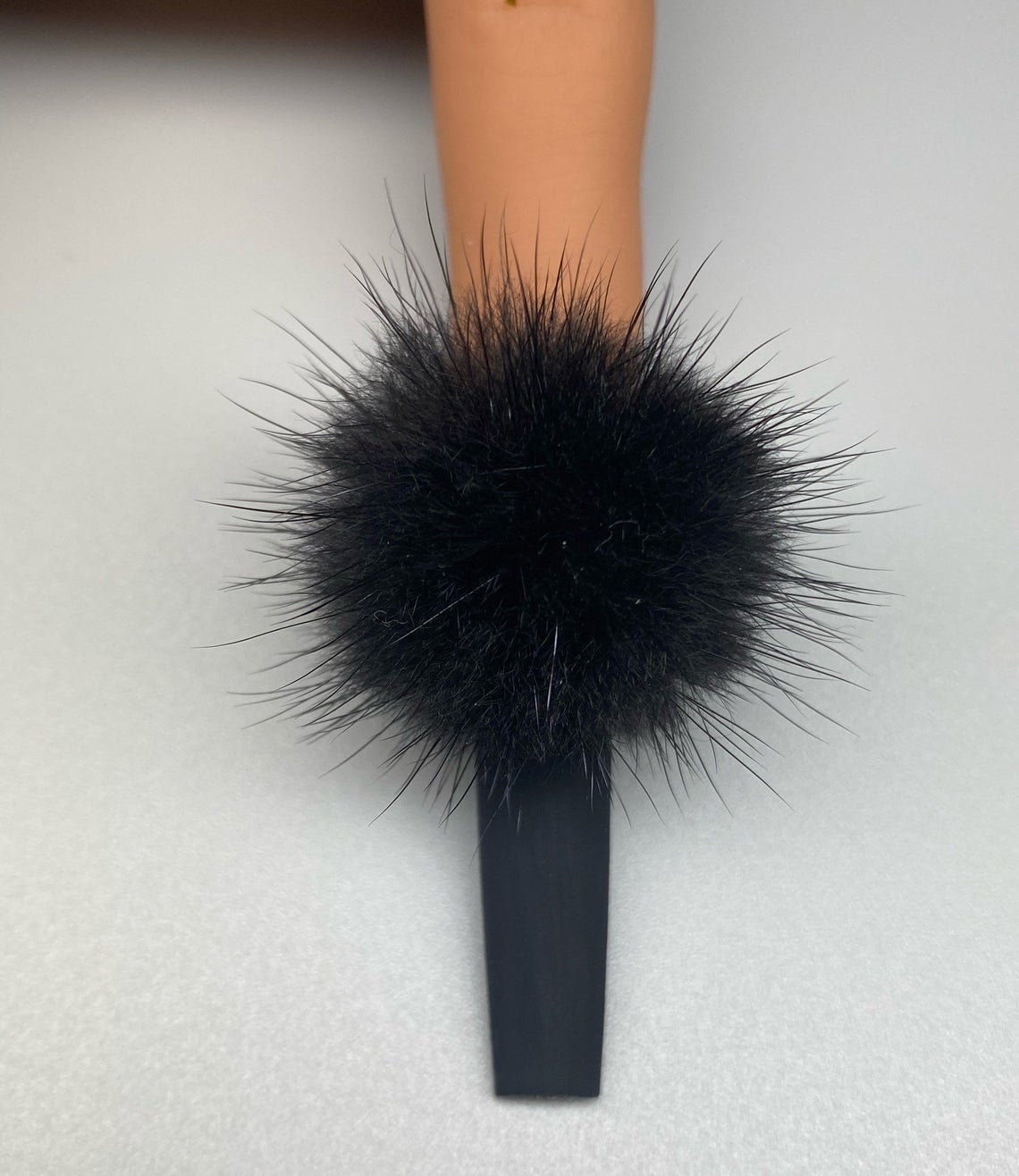 Pompon magnétique 5 pièces, breloques à ongles, boule en peluche, décoration Nail Art, accessoires d&#39;ongles détachables et réutilisables, Kit d&#39;ongles en fourrure Kawaii