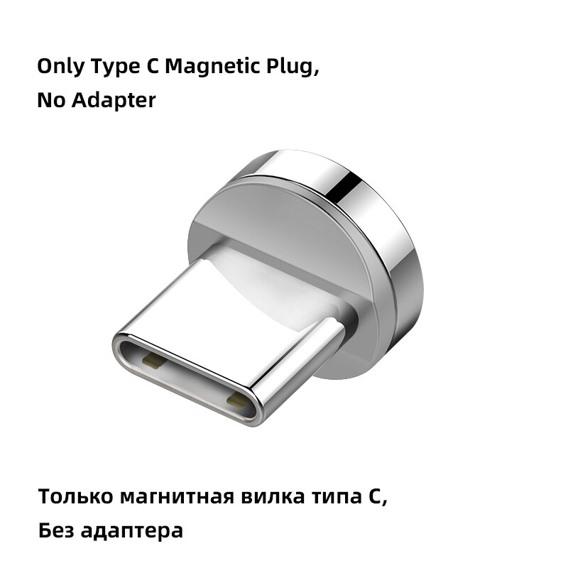 LOERSS Magnetic Micro USB Adapter For iPhone Samsung Xiaomi Micro USB Female To Type C Male Cable Magnet Converters Connector: TypeC plug No adapte