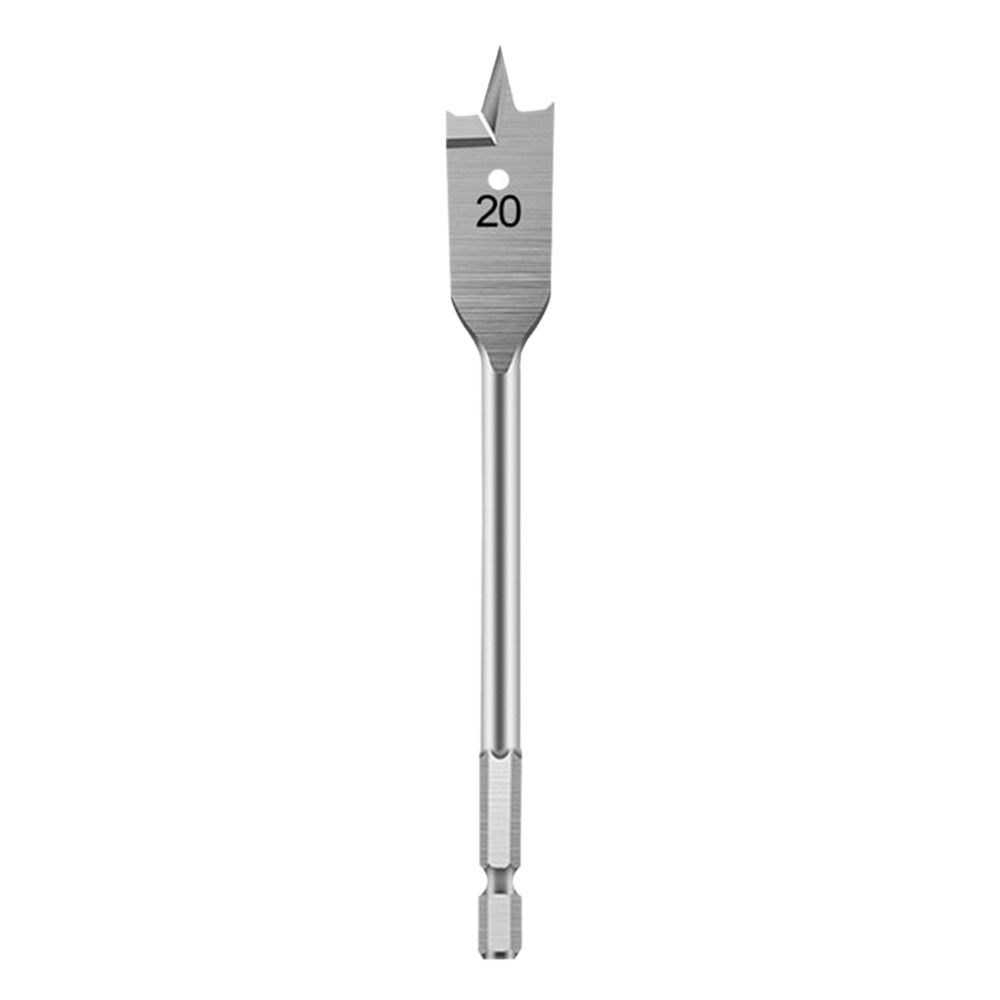 Juego de brocas planas de acero de alto carbono para madera, herramienta de carpintería duradera, Multifun-centional, 6-50mm: Azul