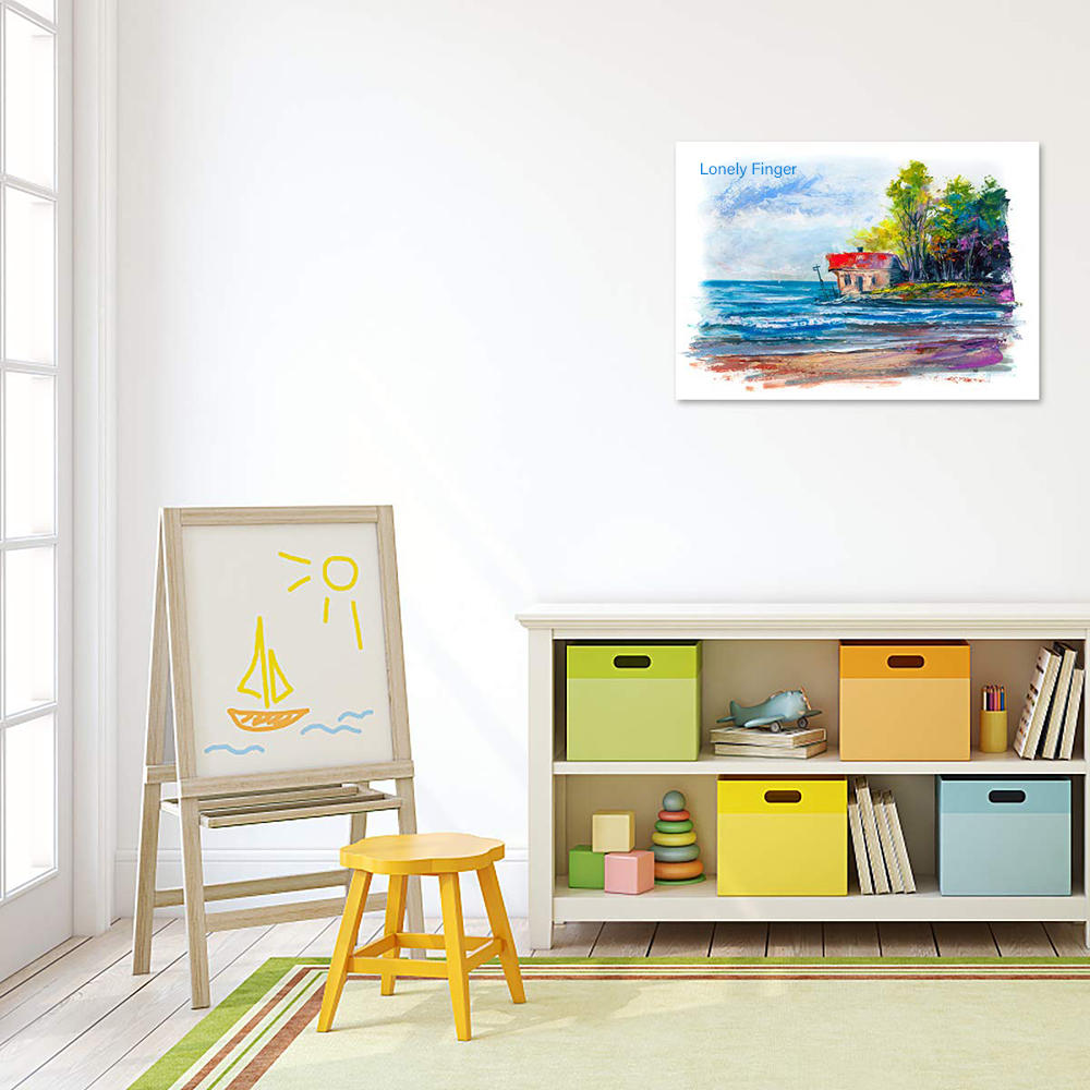 6 stk. lerretspaneler, gesso-grunnet hvitt blankt lerret for maling - bomullskunstmateriell lerretstavle for akrylmaling