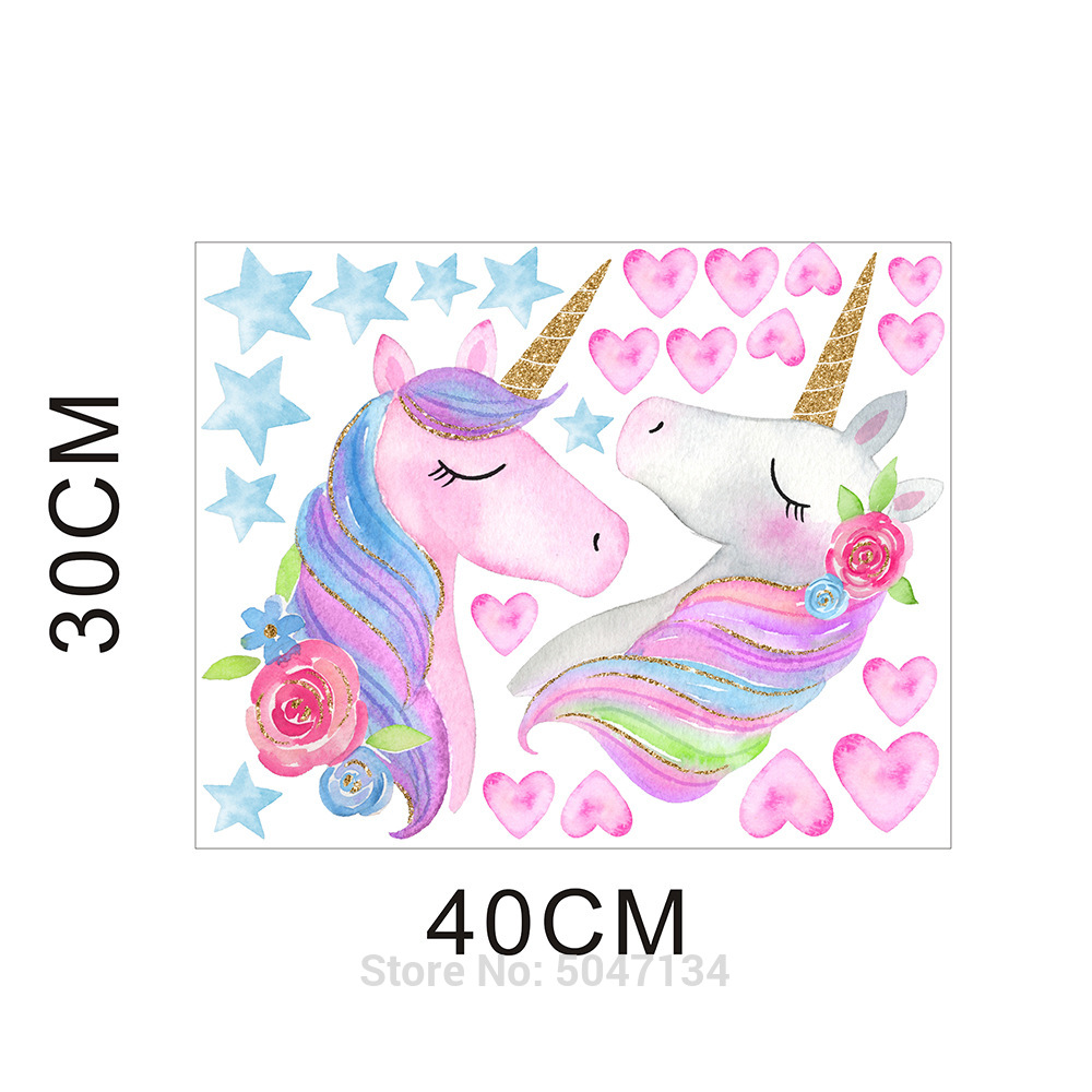 3d syntymäpäiväjuhla vauva lapsi yksisarvinen juhla sisustus tarrat askartelu tarrat super tee itse scrapbooking tarrakirja lapsille: Ksd 8818-2