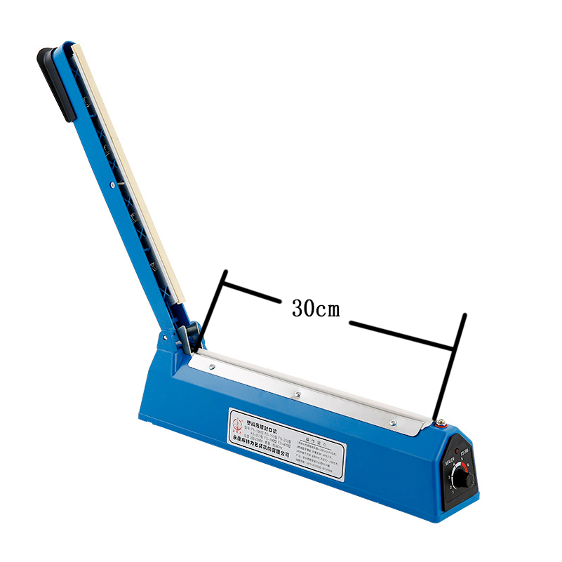 Impulse Bag Sealer Sealing Machine Pouch Sealer Hand Press Heat Handheld Kraft Paper Bag Clamp Sealer Mylar Sealer Heating: Rose Gold / AU Plug