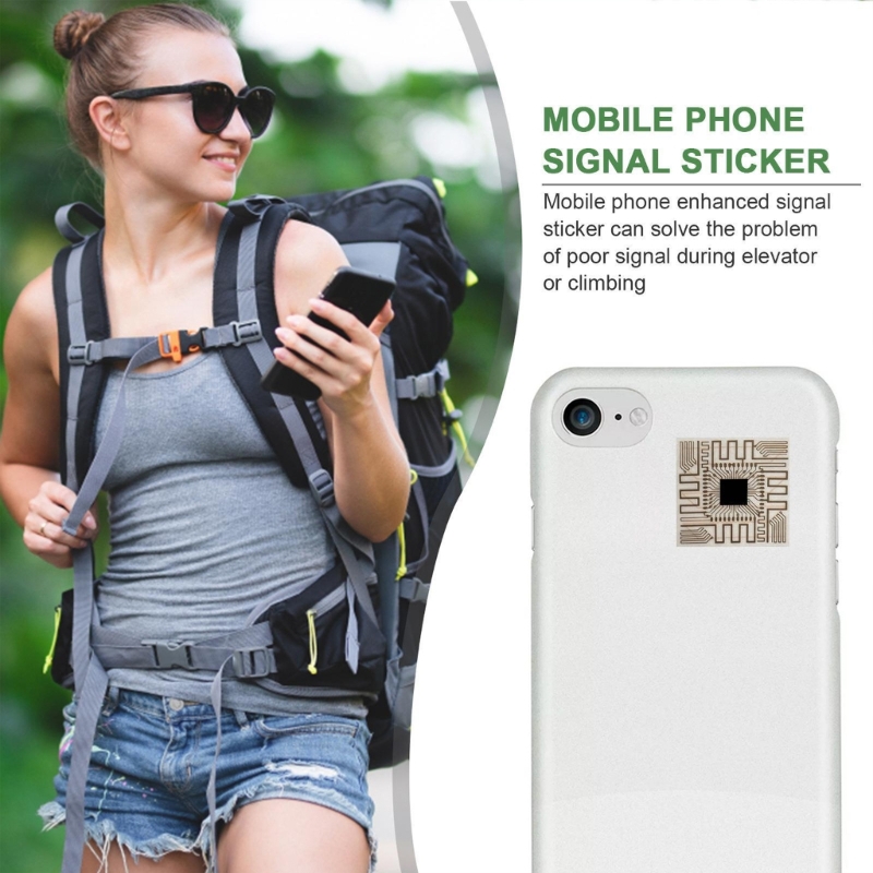 Universal Signal Amplifier EnhancementsBooster Antenna Sticker for Mobile Devices Experience Clear Calls Faster Internet